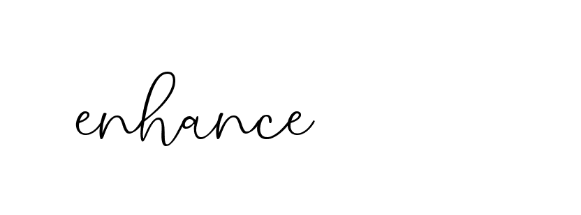 Signature of enhance