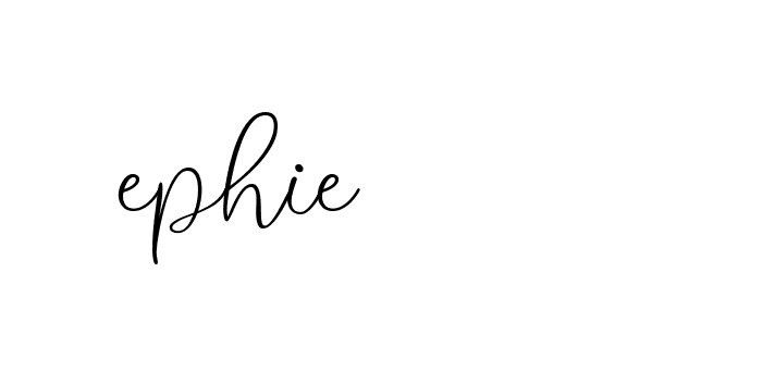 Signature of ephie