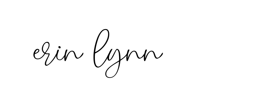 Signature of erin-lynn