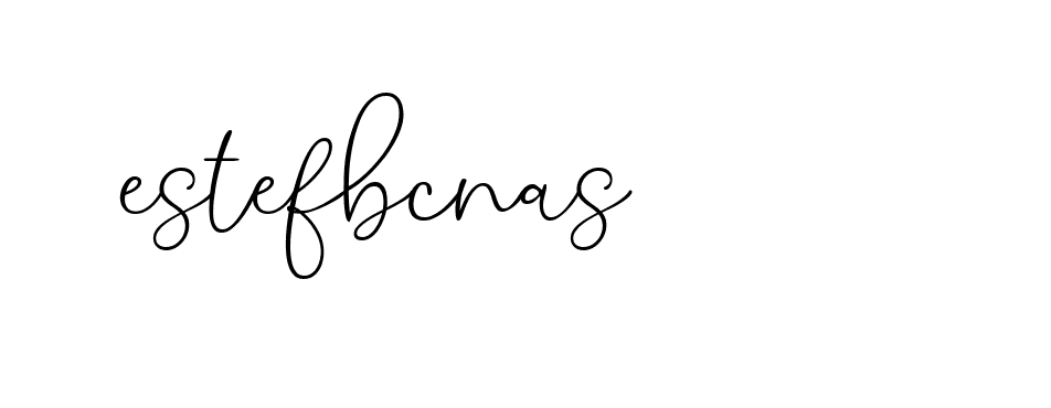 Signature of estefbcnas