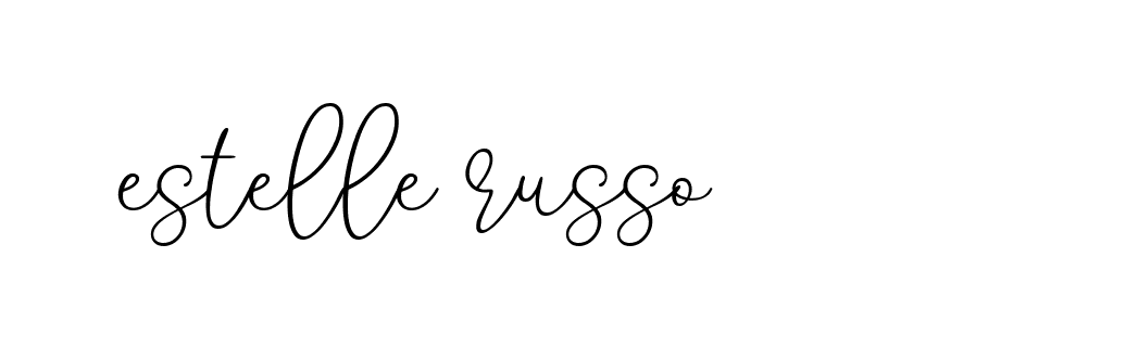 Signature of estelle-russo