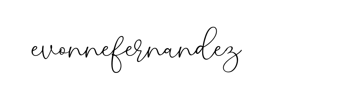 Signature of evonnefernandez