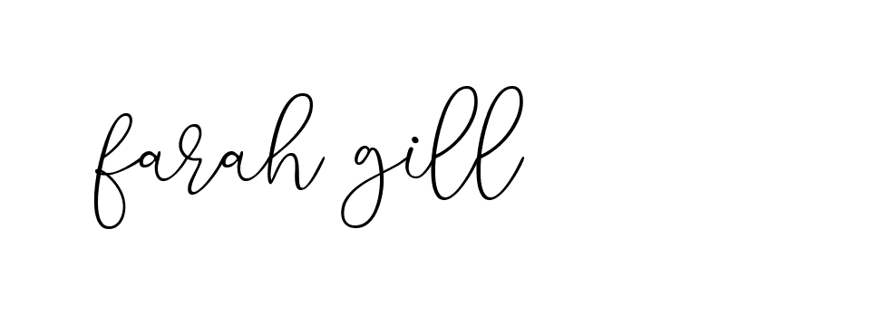 Signature of farah-gill