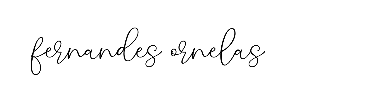 Signature of fernandes-ornelas