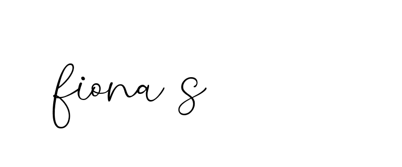 Signature of fiona-s