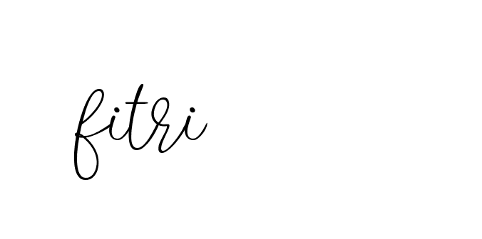 Signature of fitri