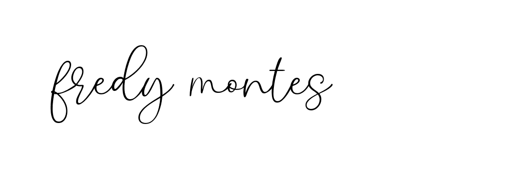 Signature of fredy-montes