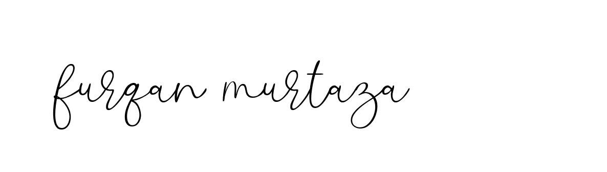 Signature of furqan-murtaza