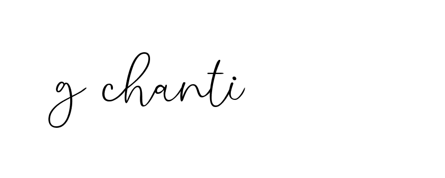 Signature of g-chanti