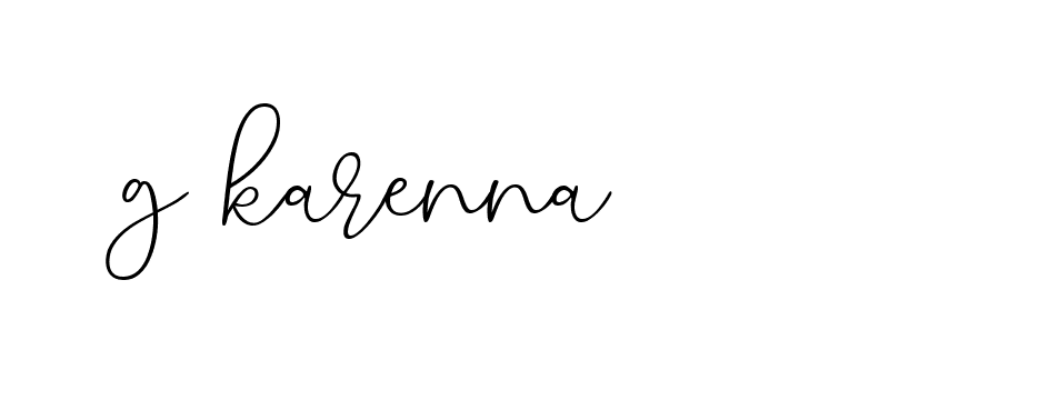 Signature of g-karenna