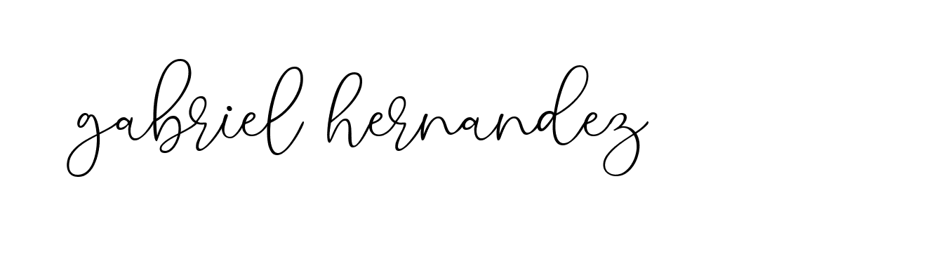 Signature of gabriel-hernandez