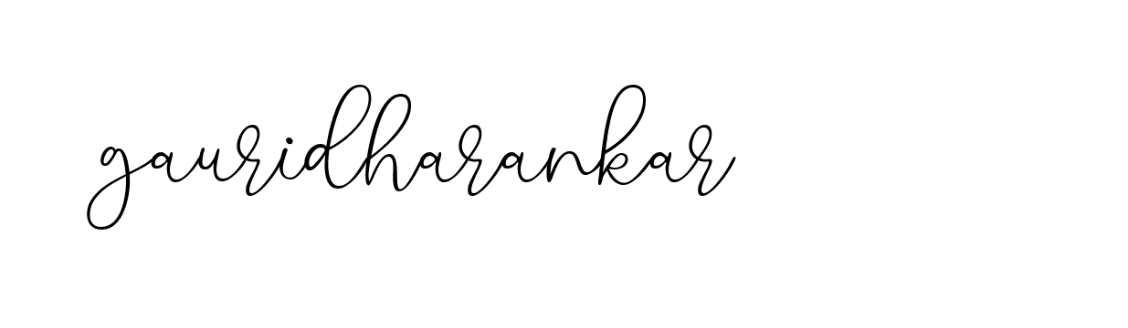 Signature of gauridharankar-