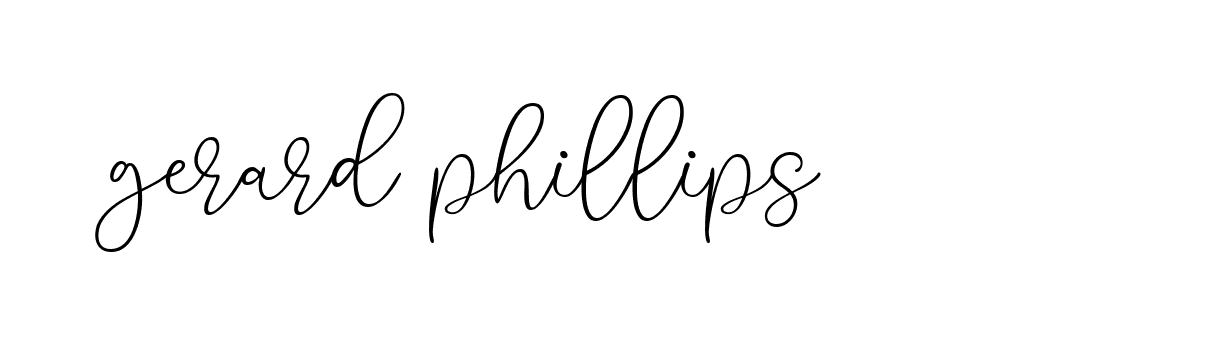 Signature of gerard-phillips