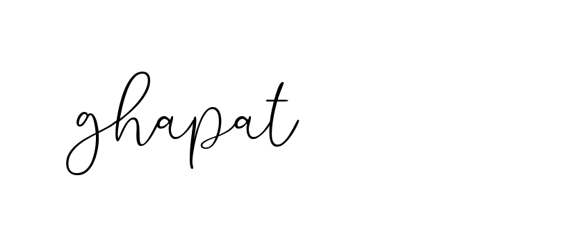 Signature of ghapat