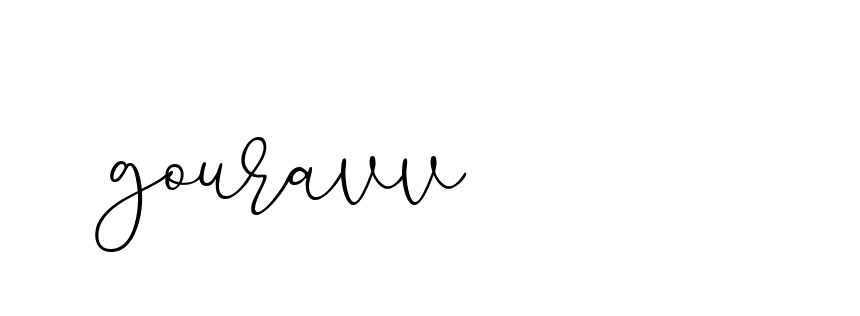 Signature of gouravv