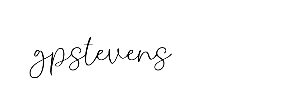 Signature of gpstevens