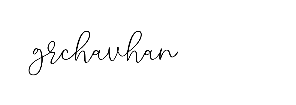 Signature of grchavhan