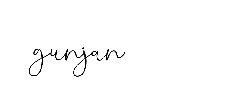 Signature of gunjan