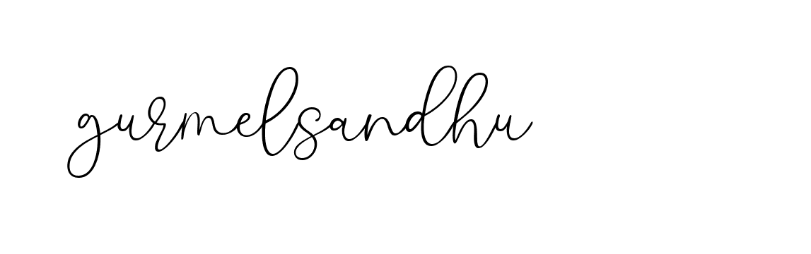 Signature of gurmelsandhu