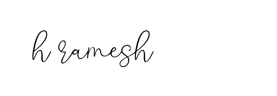 Signature of h-ramesh-