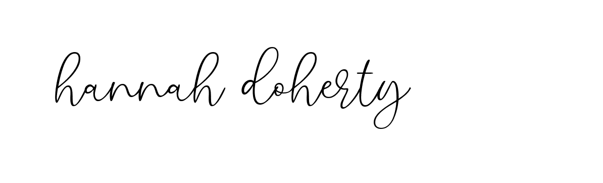 Signature of hannah-doherty