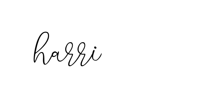 Signature of harri