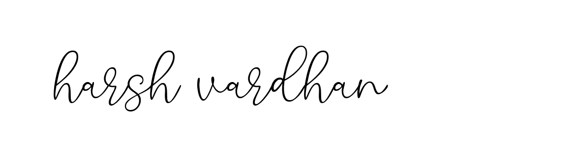 Signature of harsh-vardhan