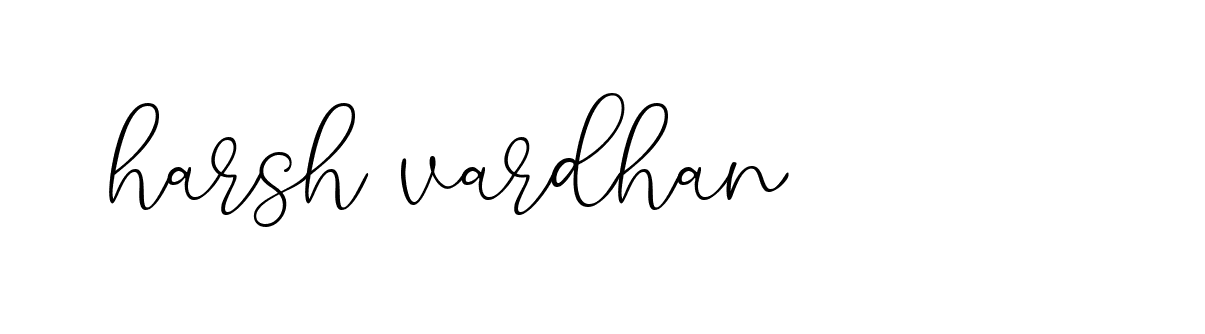 Signature of harsh-vardhan-