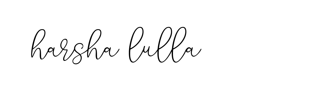 Signature of harsha-lulla