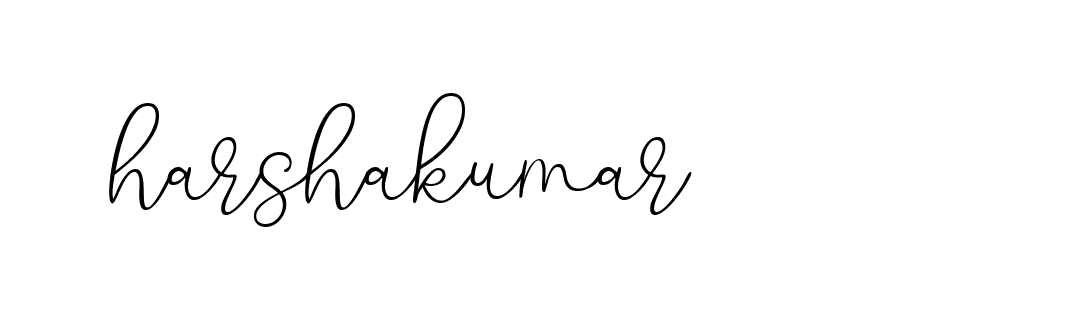 Signature of harshakumar