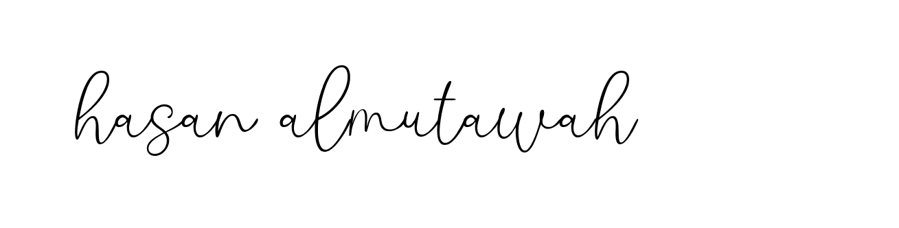 Signature of hasan-almutawah