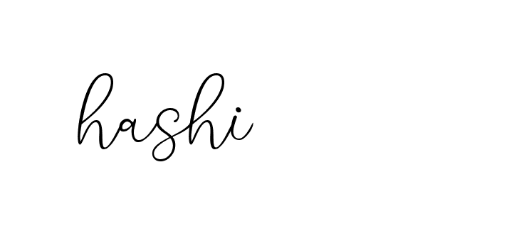 Signature of hashi