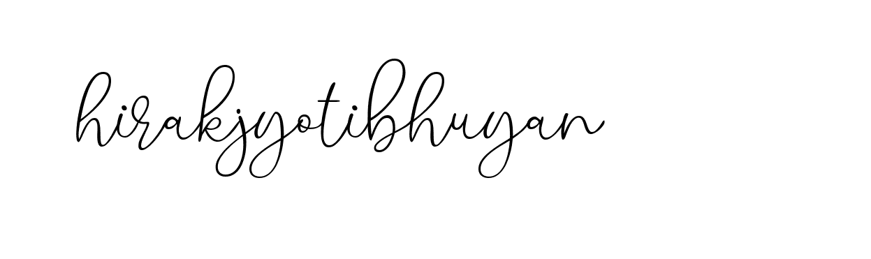 Signature of hirakjyotibhuyan