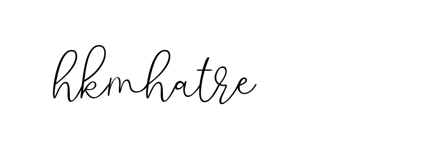 Signature of hkmhatre