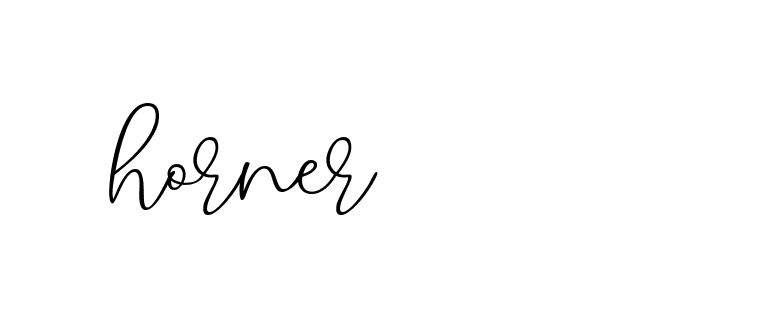 Signature of horner