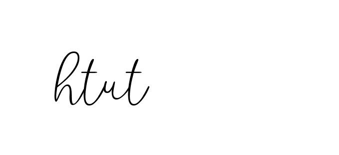 Signature of htut