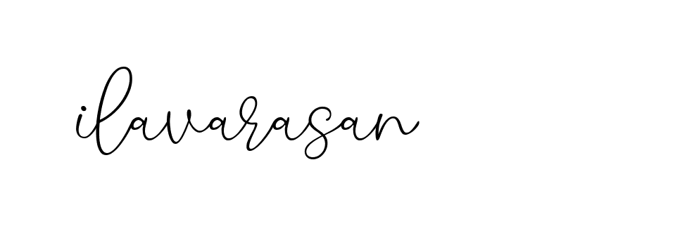 Signature of ilavarasan