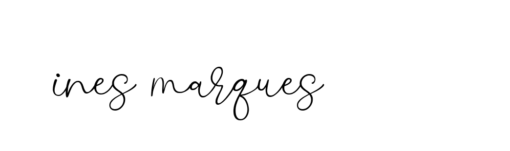 Signature of ines-marques