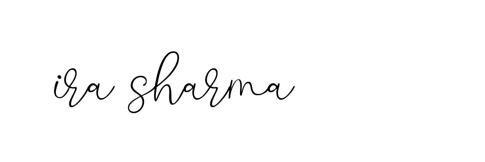 Signature of ira-sharma