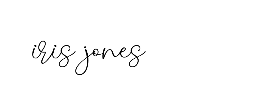 Signature of iris-jones