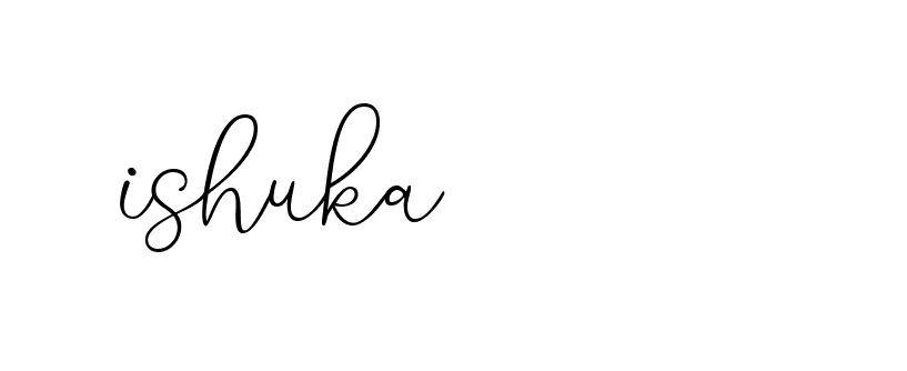 Signature of ishuka-