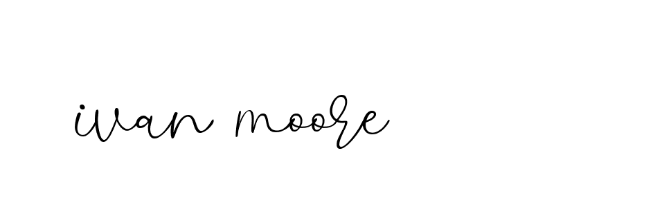 Signature of ivan-moore