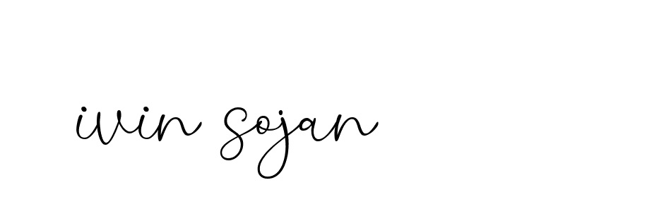 Signature of ivin-sojan