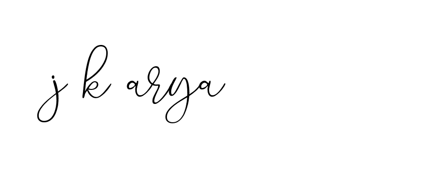 Signature of j-k-arya