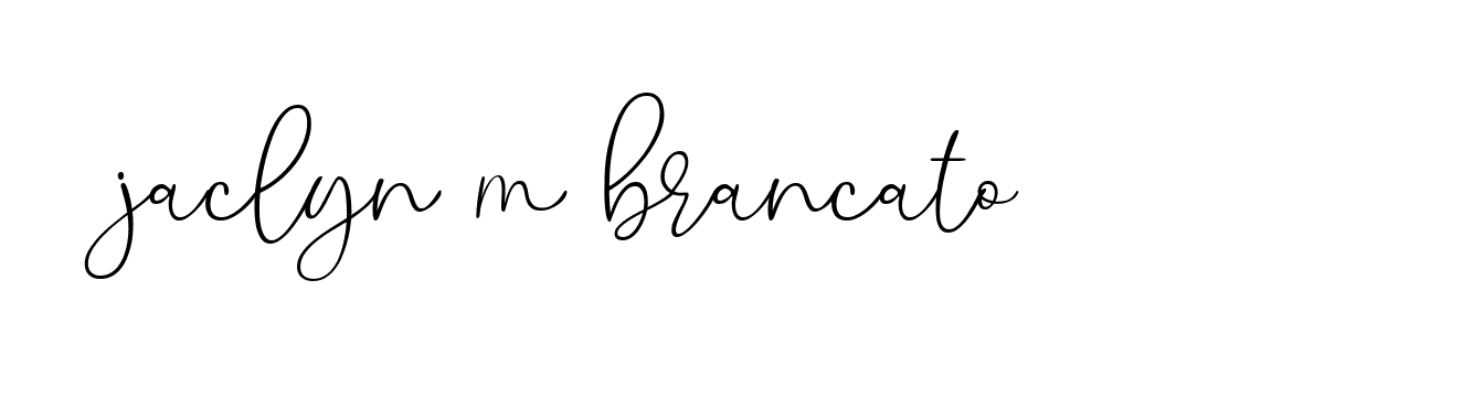 Signature of jaclyn-m-brancato