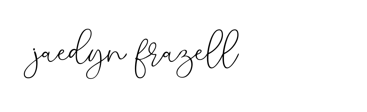 Signature of jaedyn-frazell