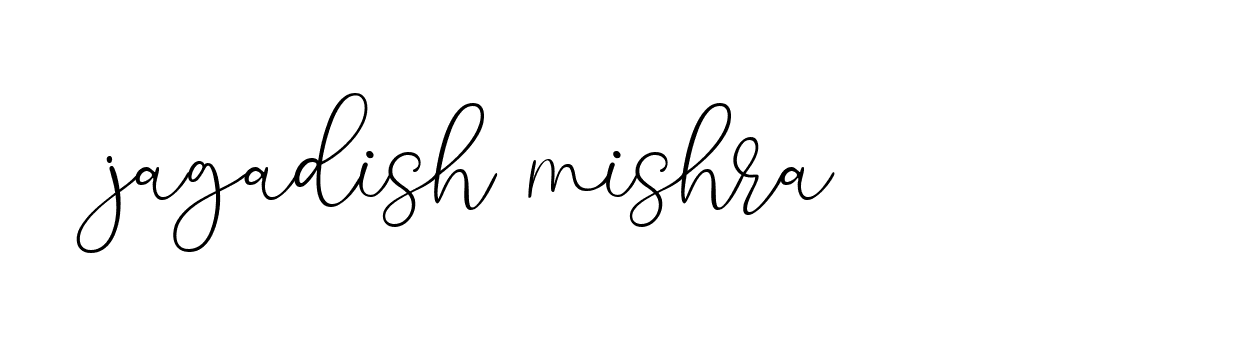 Signature of jagadish-mishra