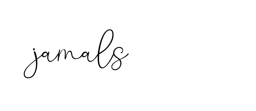 Signature of jamals