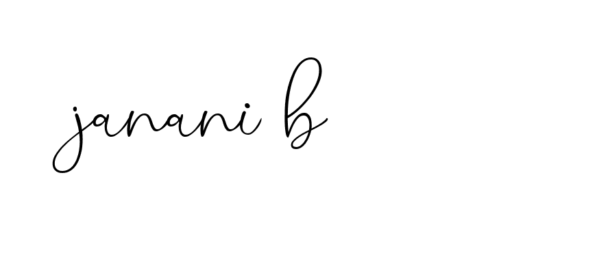 Signature of janani-b