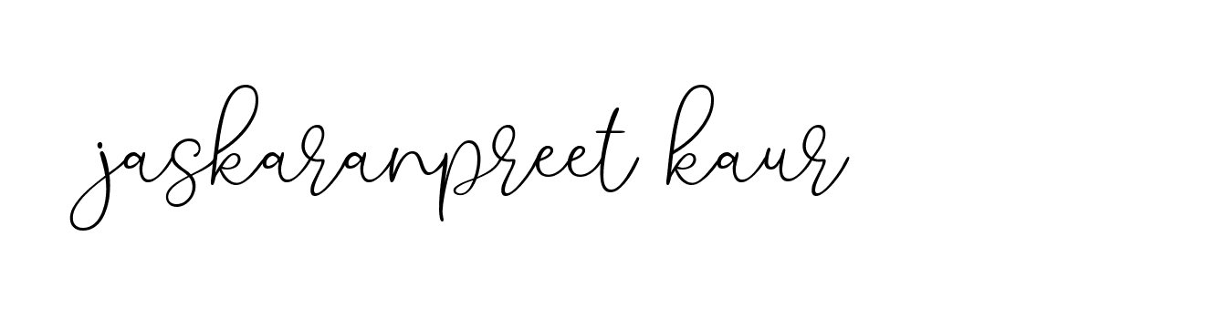 Signature of jaskaranpreet-kaur